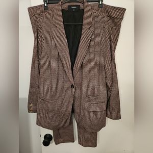 Houndstooth Ankle Pantsuit
